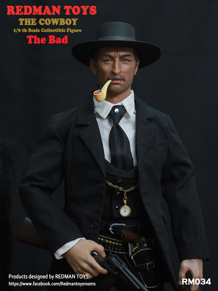REDMAN TOYS RM034 1/6 The COWBOY The Bad Collectible Figure