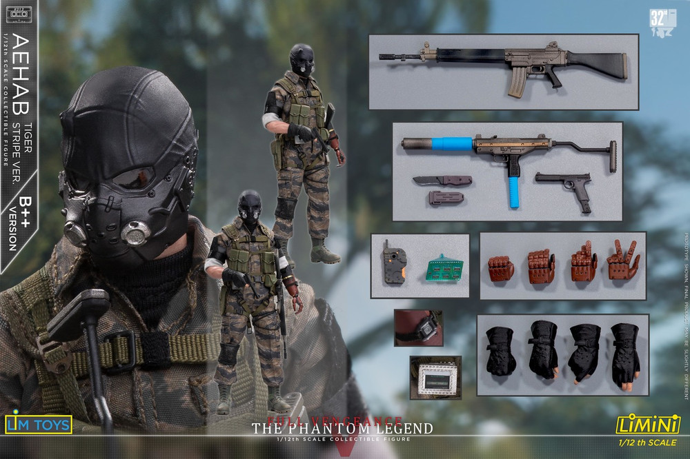 LIMTOYS LIMINI 1/12 AEHAB snake eater FIGURE B++