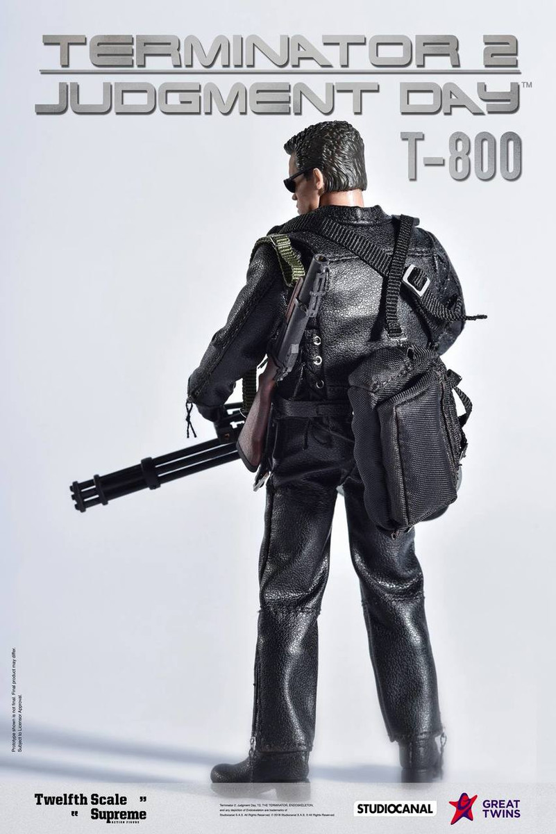 ターミネーター2 グレートツインズ T-800 1/12スケール Great Twins 1/12 Scale Terminator 2: Judgement Day – T-800