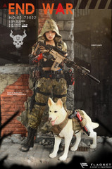 FLAGSET 1/6 DOOMSDAY WAR SERIES END WAR DEATH SQUAD "U" Umir + Dog Suit