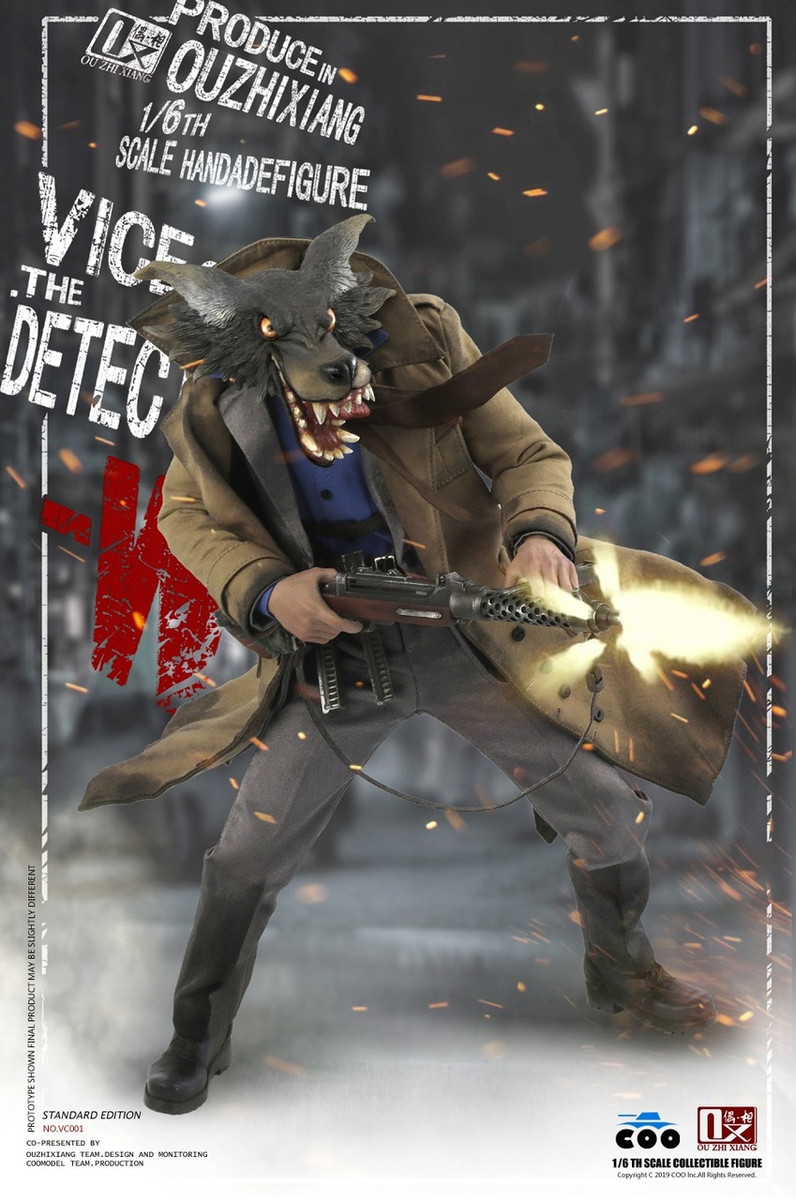 COOMODEL X OUZHIXIANG NO.VC001 1/6 VICE CITY - THE DETECTIVE W