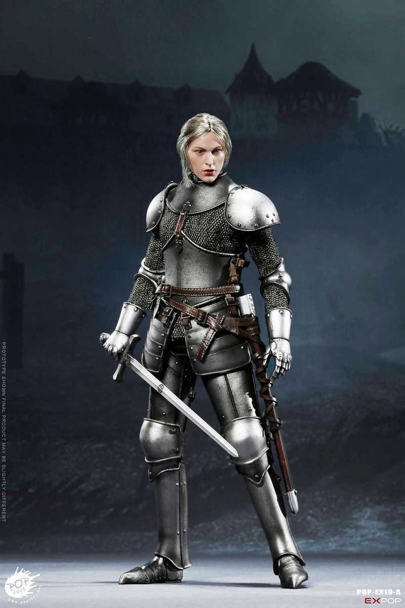 POPTOYS EX019-A 1//6 Saint Knight Charge Version Action Figure Female Body Model