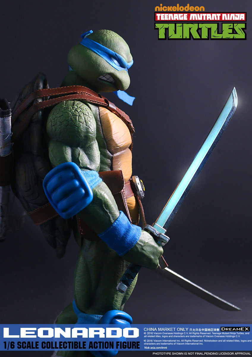 TMNT DreamEX レオナルド 可動フィギュア DreamEX TMNT 1/6 Ninja Turtles Leonardo Action Figure
