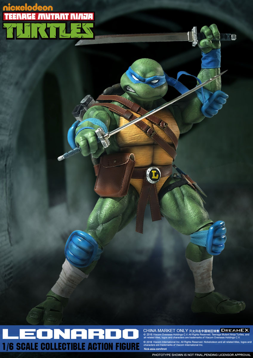 DreamEX TMNT 1/6 Ninja Turtles Leonardo Action Figure