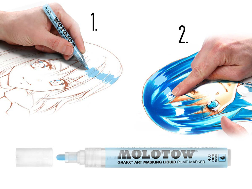 Molotow Grafx Art Masking Liquid Pump Markers