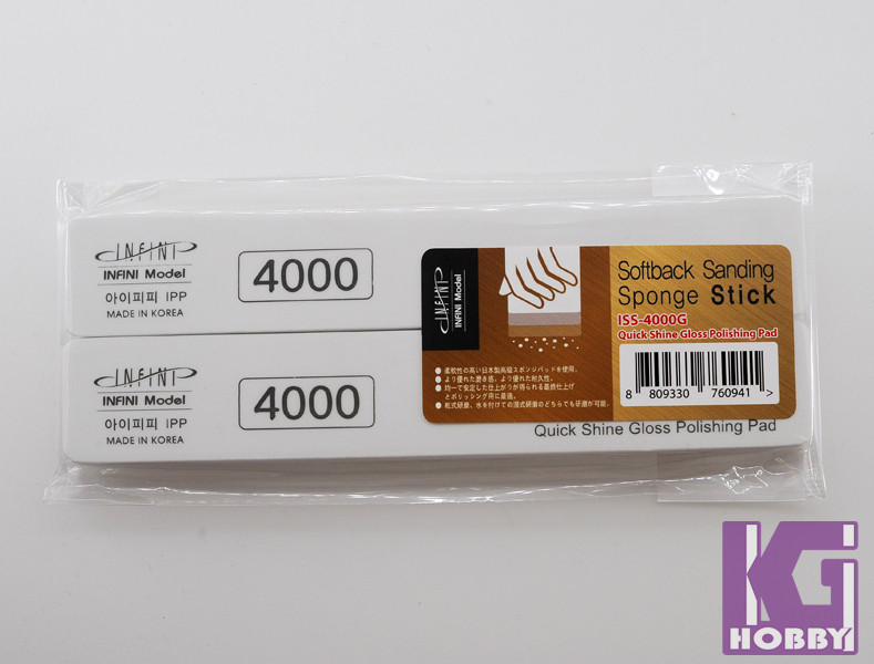 Softback Sanding Sponge Stick Set #220 600 1000 1500 400 2500 & 4000 800 