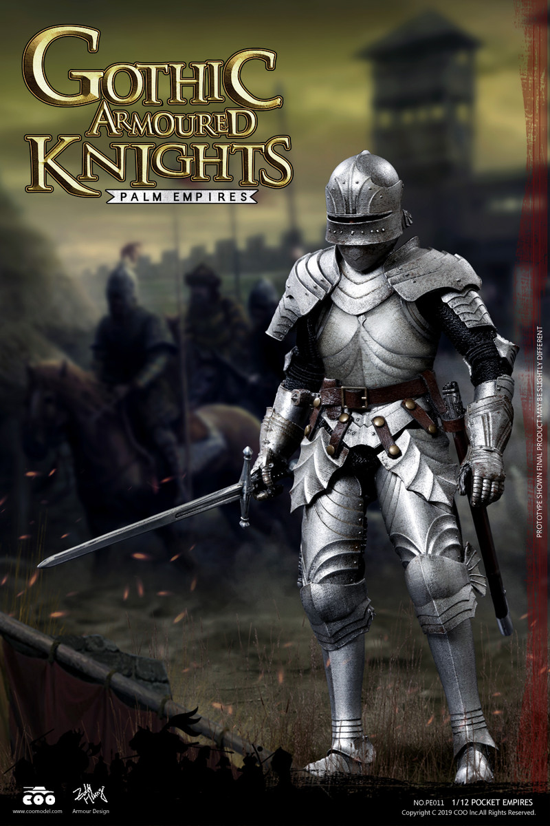 COOMODEL PE011 1/12 PALM EMPIRES GOTHIC ARMORED KNIGHT FIGURE