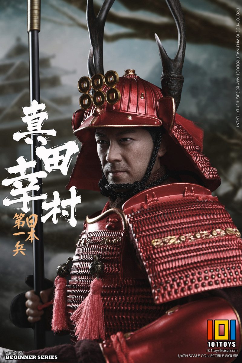 101 Toys Action Figures Long Spear Japan/'s First Soldier Sanada 1//6 Scale