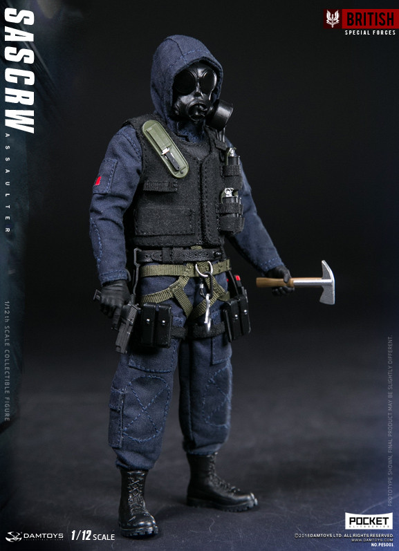 DAMTOYS PES001 SAS CRW Assaulter 1/12 Pocket Elite Series