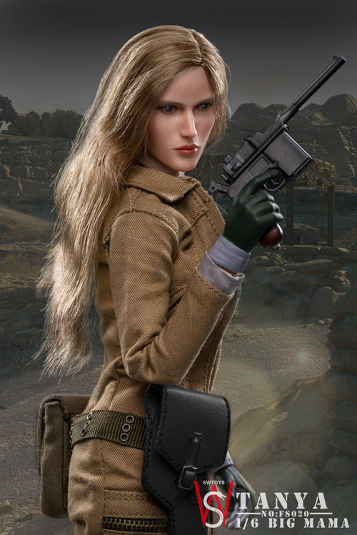 SWtoys FS020 1//6 Scale EVA Tatyana BIG MAMA Pistol Model for 12/" Figure