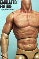 ZC Toys 1/6 Scale Muscular Nude action figure body 2.0