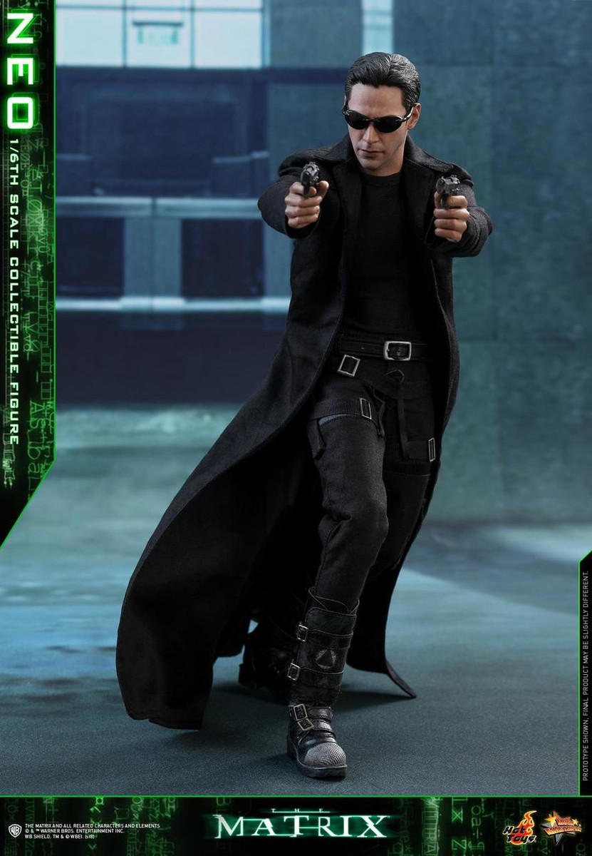 Hot Toys MMS466 The Matrix 1/6 scale Neo Keanu Reeves Collectible