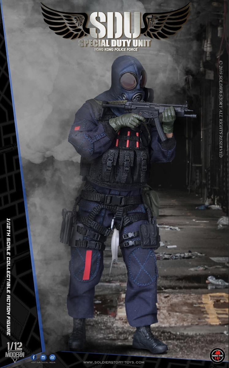 Soldier Story 1/12 Scale SSM002 HK SDU Assault Team Figure
