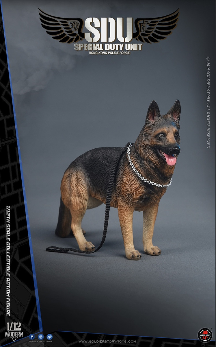 Soldier Story 1/12 Scale HK SDU Canine Handler Figure SSM003