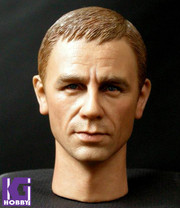 ROADSHOW 1/6 Action Figure Head Sculpt-Daniel Craig James Bond
