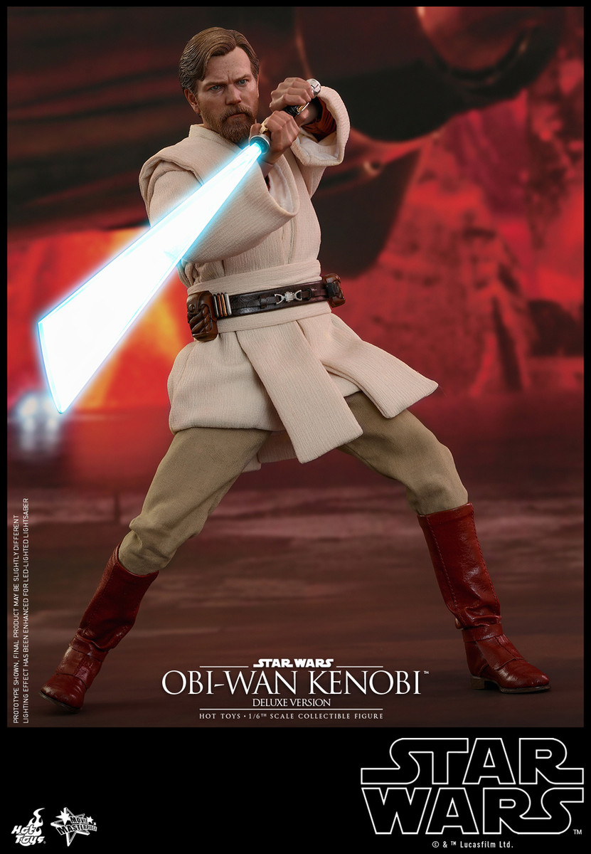 Hot Toys Obi-Wan Kenobi s MMS478 (Deluxe Version) 1/6 Figure