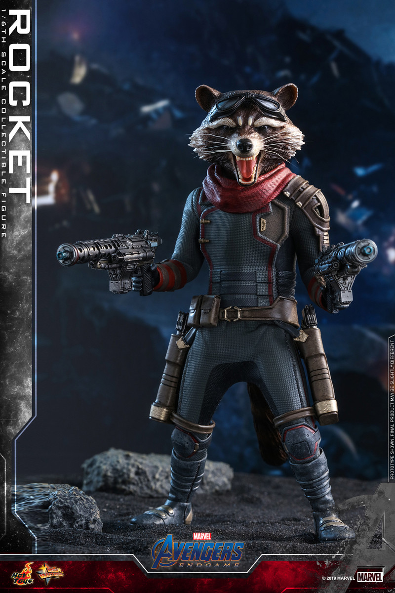 Hot Toys Rocket Avengers Endgame Mms548 Kghobby