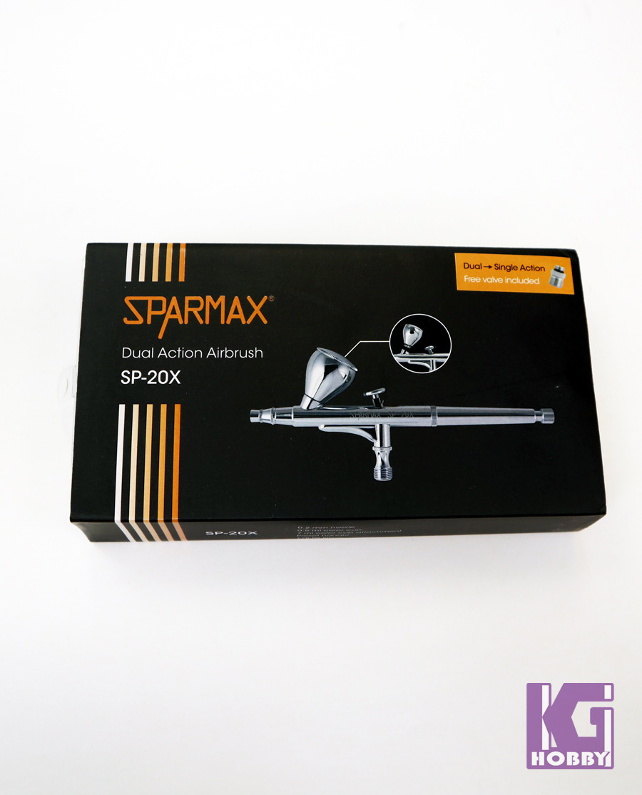 Aérographe Professionnel Sparmax SP-20X 0,2 Mm - Double Action - Pour Travaux De Détail - Neuf