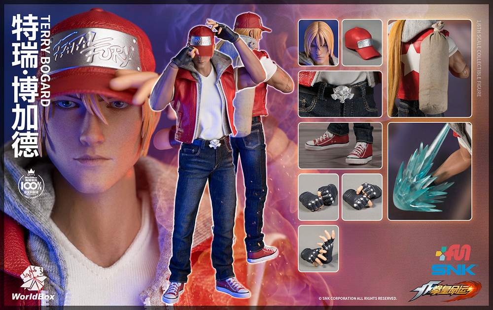 WorldBox KF009 Terry Bogard King of Fighters 1/6 Action Figure