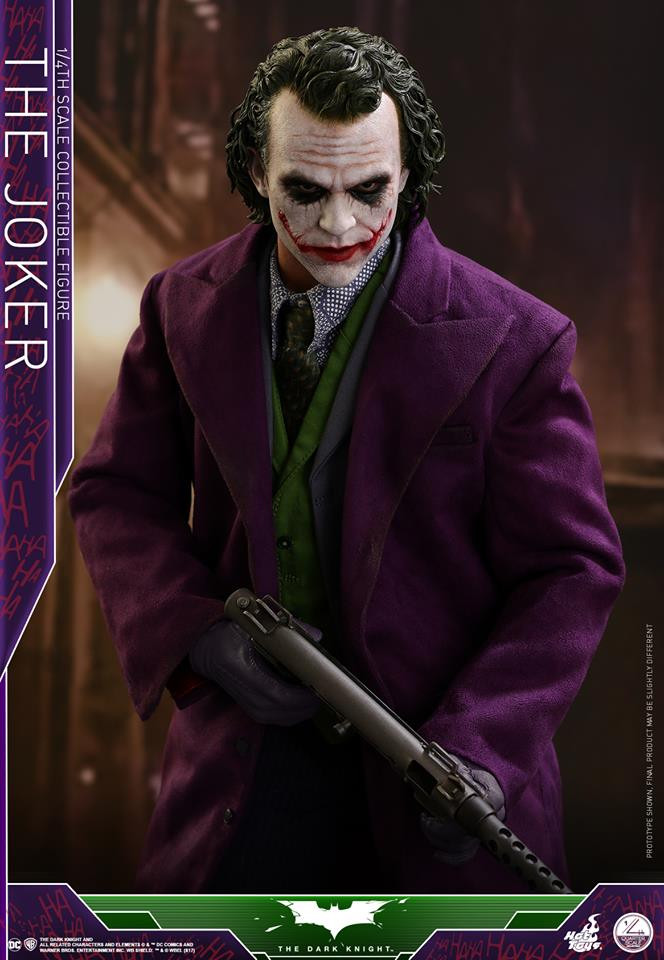 Hot Toys QS010 The Joker 1/4 scale Collectible Figure The Dark