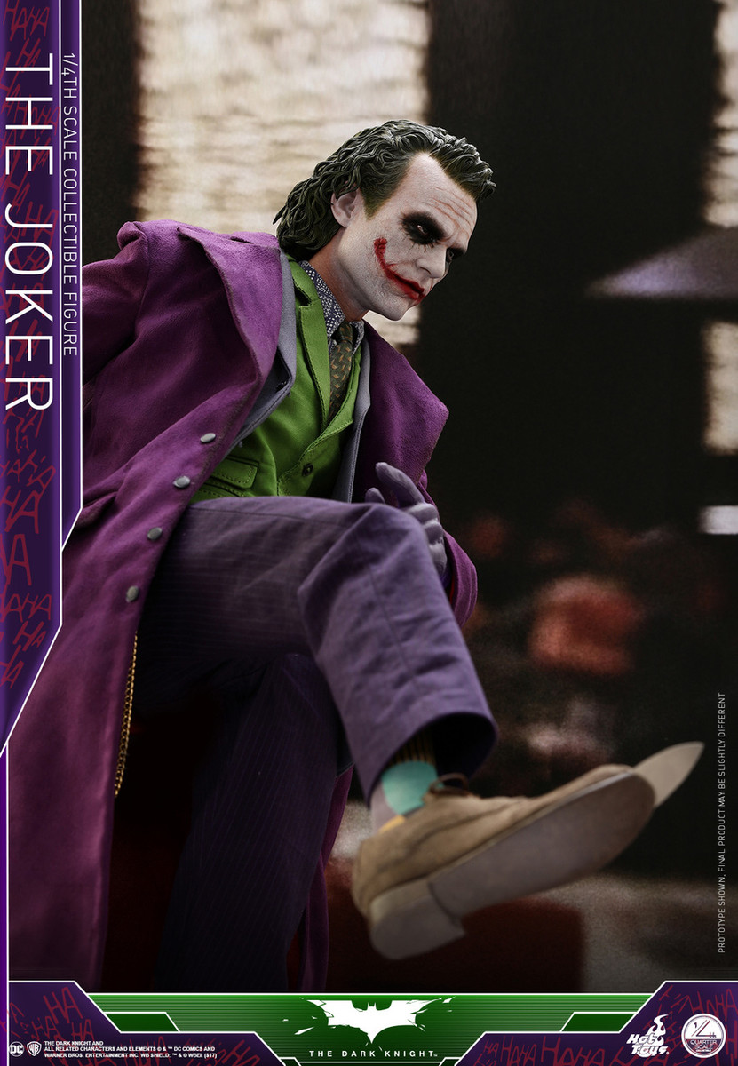 Hot Toys QS010 The Joker 1/4 scale Collectible Figure The Dark