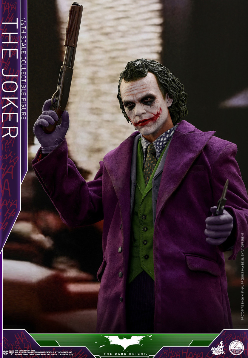 Hot Toys QS010 The Joker 1/4 scale Collectible Figure The Dark