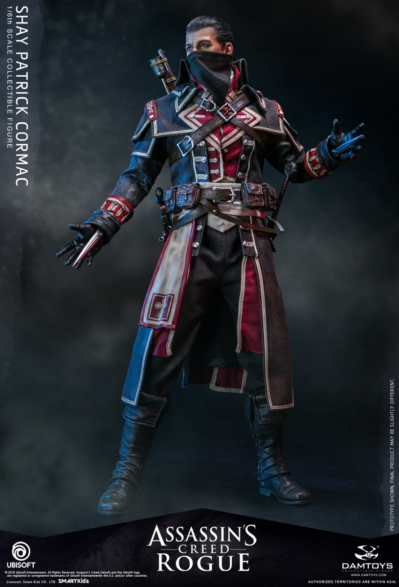 DAMTOYS 1/6 DMS011 Shay Patrick Cormac Figure Assassin's Creed Rogue