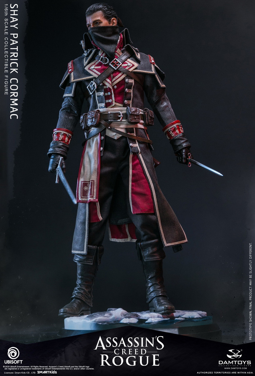 DAMTOYS 1/6 DMS011 Shay Patrick Cormac Figure Assassin's Creed Rogue