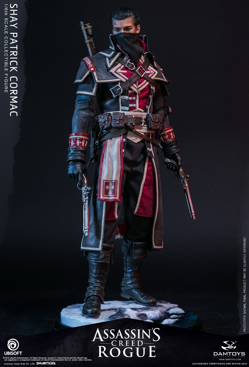 DAMTOYS 1/6 DMS011 Shay Patrick Cormac Figure Assassin's Creed Rogue