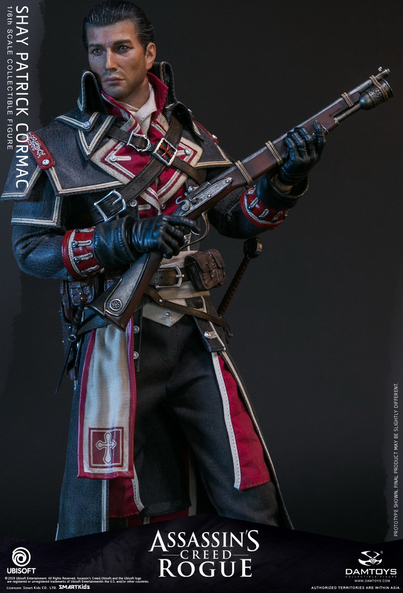 DAMTOYS 1/6 DMS011 Shay Patrick Cormac Figure Assassin's Creed Rogue