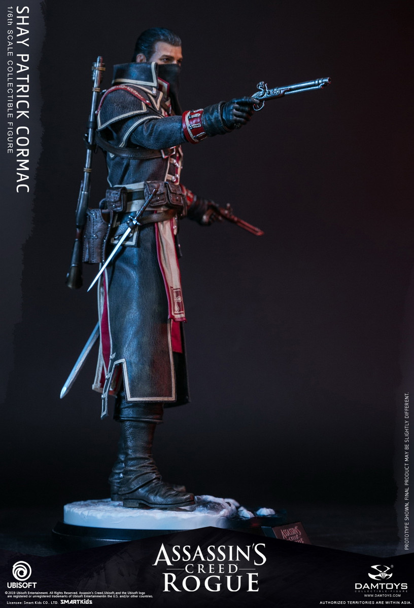 DAMTOYS 1/6 DMS011 Shay Patrick Cormac Figure Assassin's Creed Rogue