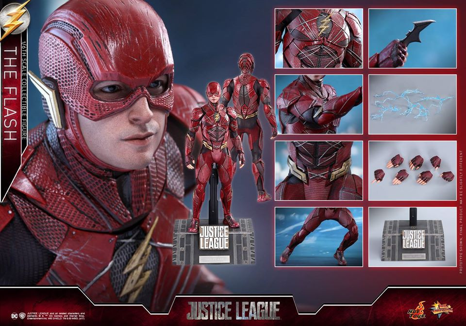 Red /& Gold Boots 1//6 scale toy Justice League The Flash Peg Type