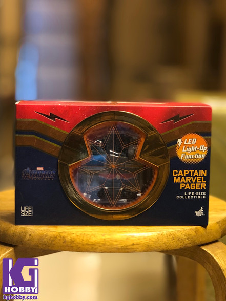 captain marvel pager hot toys