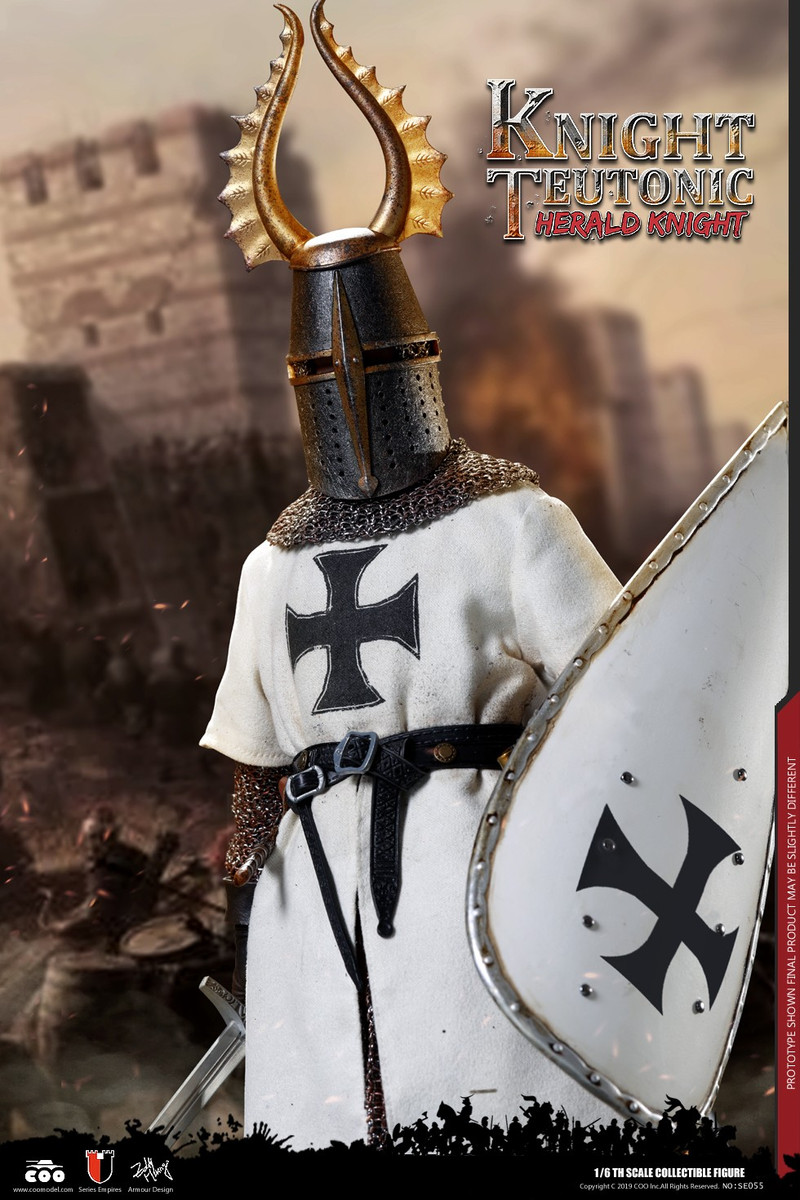 COO Models Teutonic Knights 2019 Ex METAL Dagger & Scabbard loose 1/6th scale 