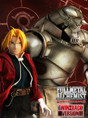 Threezero 1/6 FULLMETAL ALCHEMIST BROTHERHOOD ALPHONSE ELRIC & EDWARD ELRIC [Twin-Pack]
