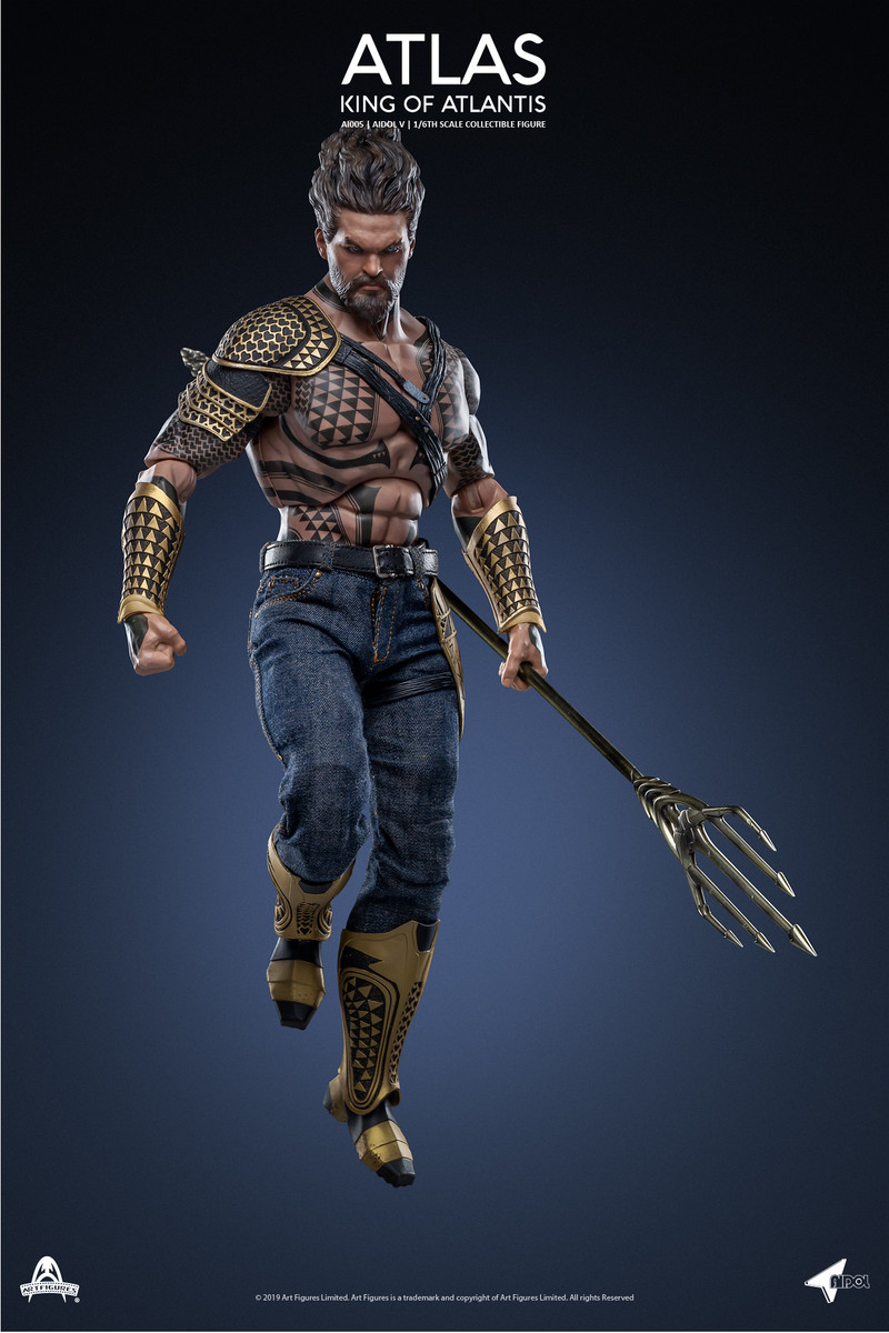 Art Figure AI-005 1/6 Scale King of Atlantis ATLAS