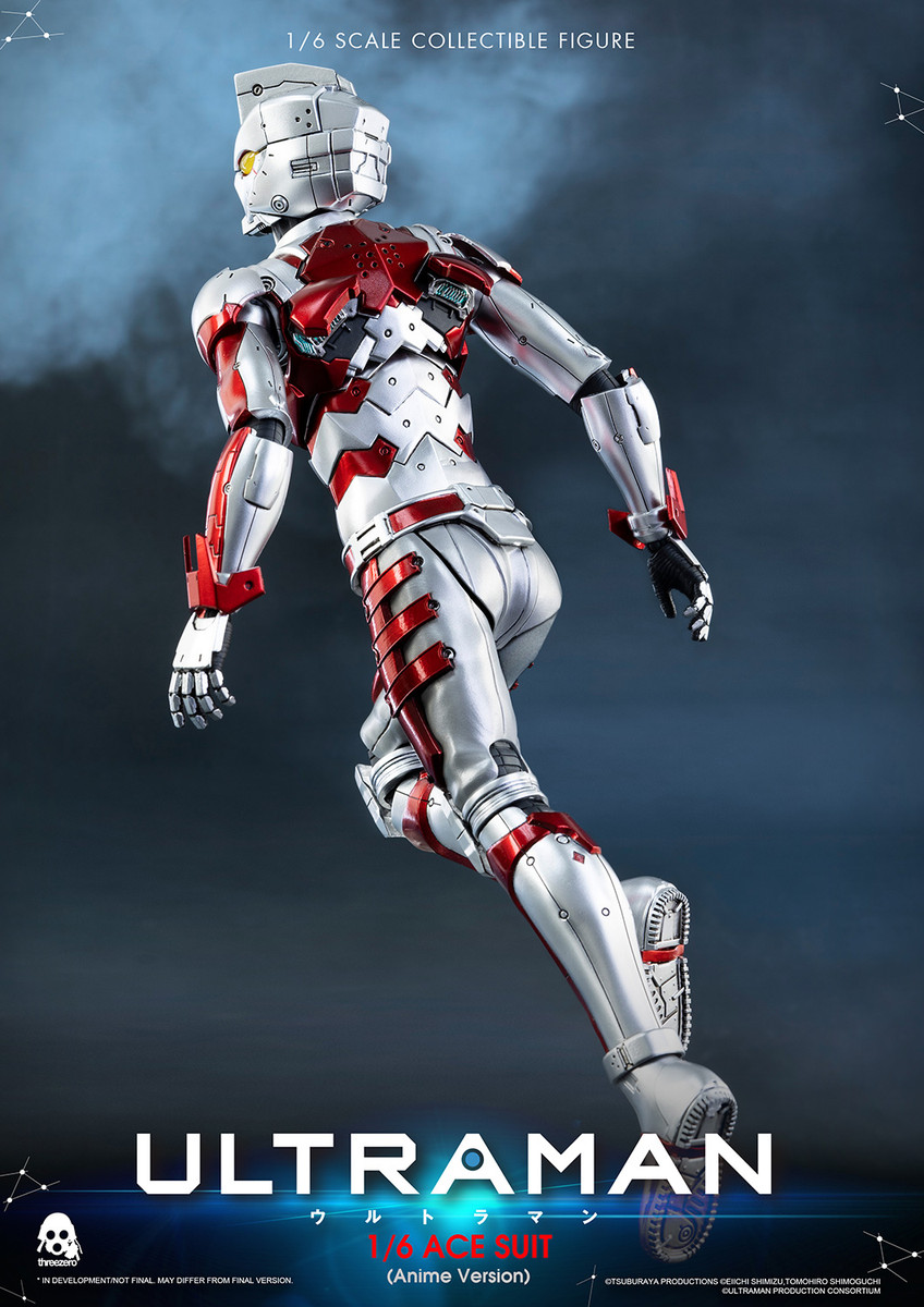 Threezero 1/6 ULTRAMAN ACE SUIT (Anime Version) 3Z0131 collectible 
