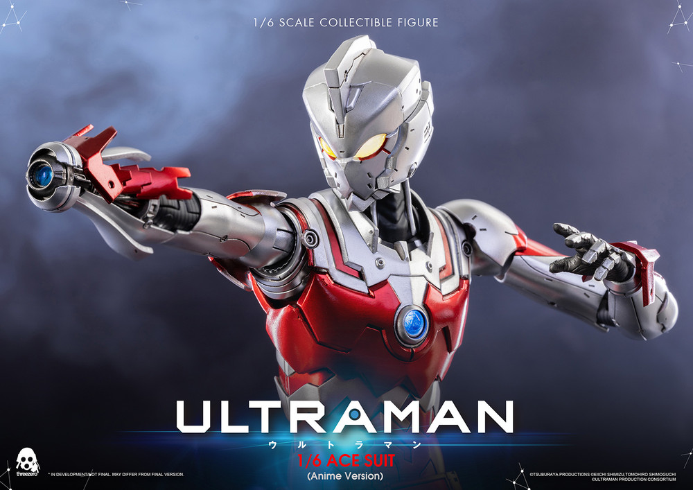 Threezero 1/6 ULTRAMAN ACE SUIT (Anime Version) 3Z0131 collectible