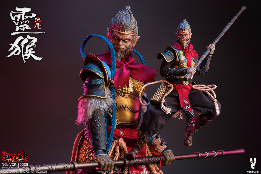 Monkey King Piececool 3D Metal Puzzle -THE MONKEY KING Model Building Kits