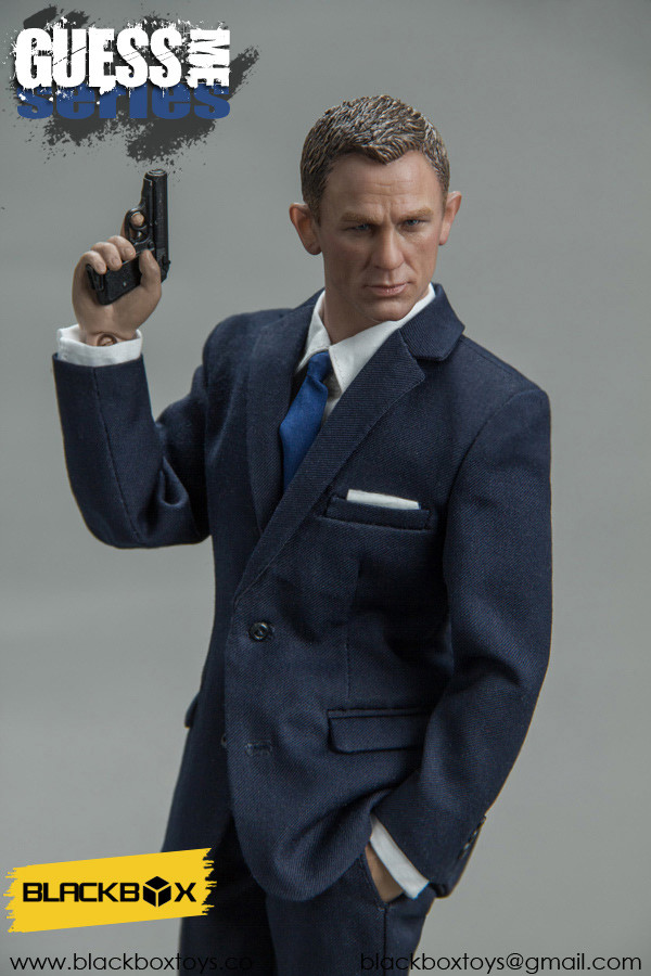 BLACKBOX TOYS BB9002 ジェームズボンド Blackbox Toys Agent James BB9002 1/6 Scale GUESS ME SERIES Figure