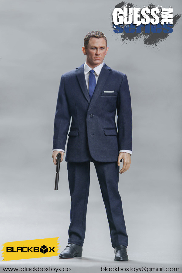 BLACKBOX TOYS BB9002 ジェームズボンド Blackbox Toys Agent James BB9002 1/6 Scale GUESS ME SERIES Figure