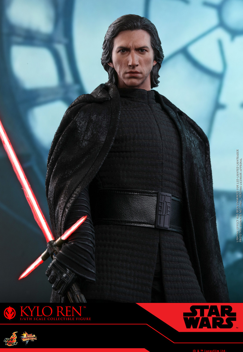 Kylo Ren Hot Toys MMS560 Star Wars The Rise of Skywalker 1/6 Figure