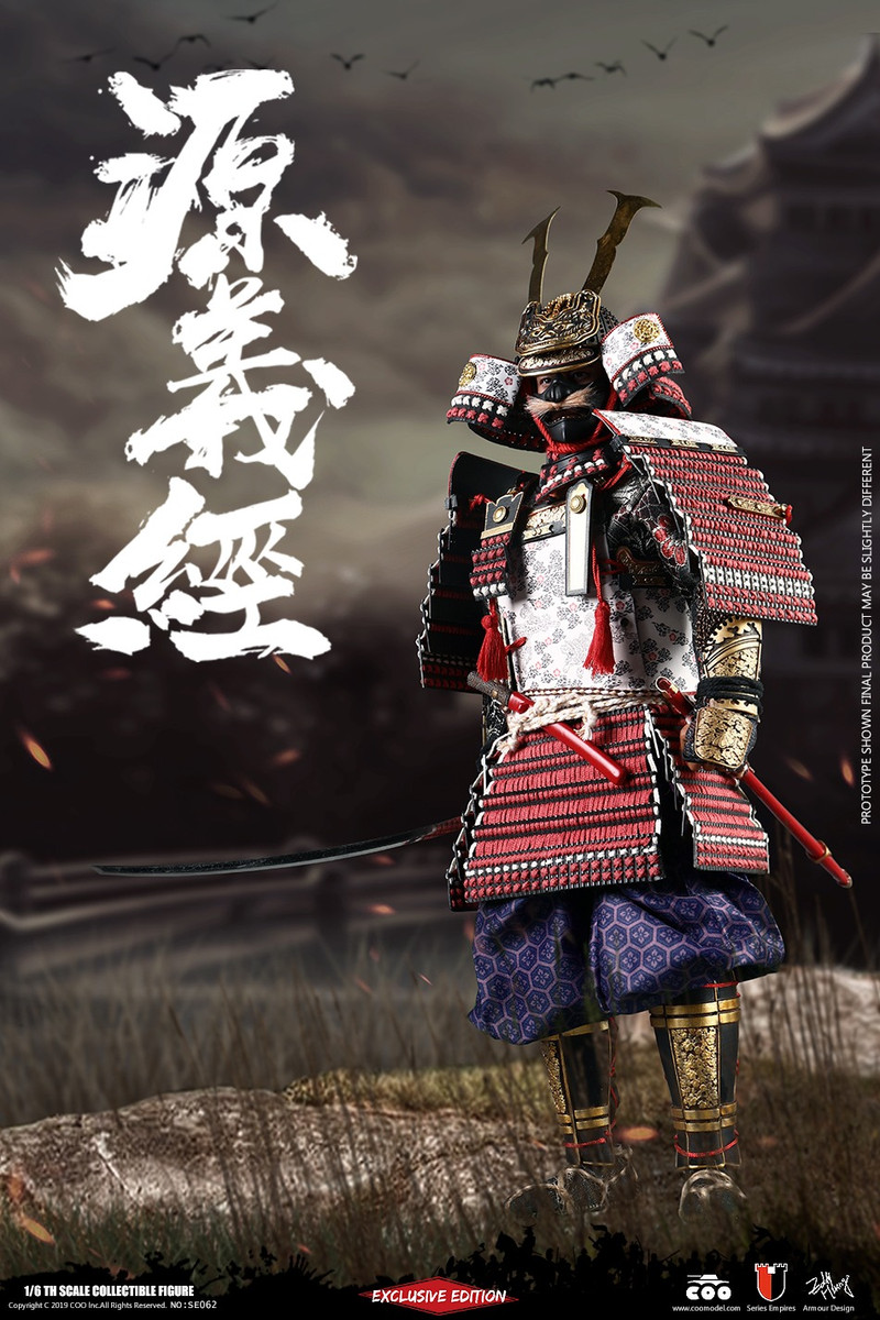 COOMODEL SE062 1/6 MINAMOTO NO YOSHITSUNE EXCULSIVE VERSION