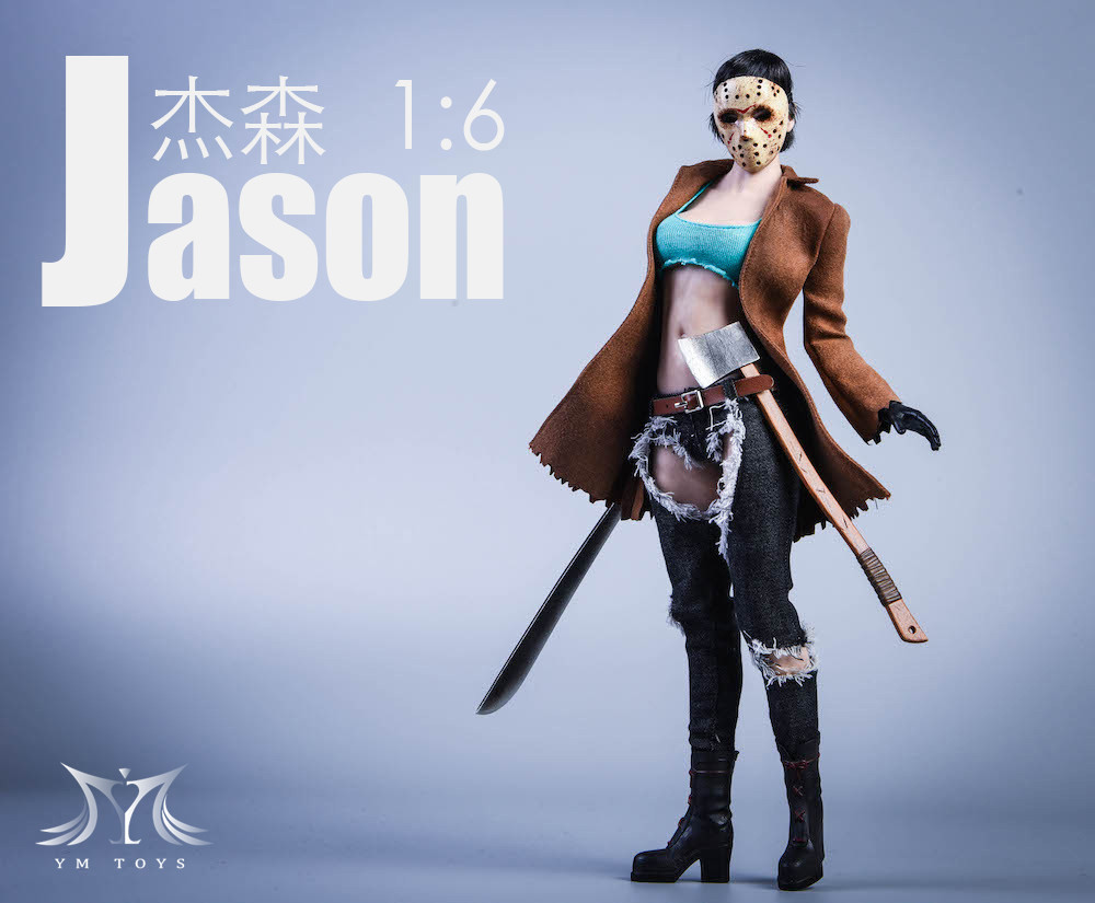 YMTOYS YMT034 Jason 1/6 Female Head Sculpt & Costume