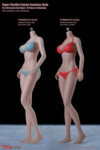 TBLeague S35A 1/6 Teenage Female Suntan Seamless Body