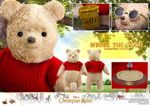 Hot Toys MMS502 Winnie the Pooh Christopher Robin Collectible Figure