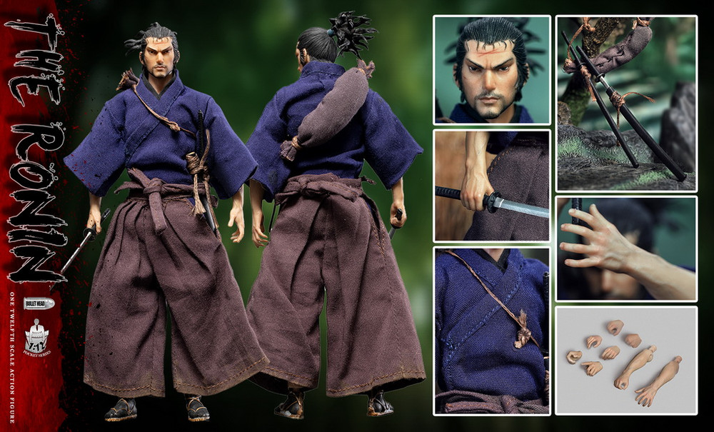 Bullet Head The Ronin 1/12 Miyamoto Musashi Figure