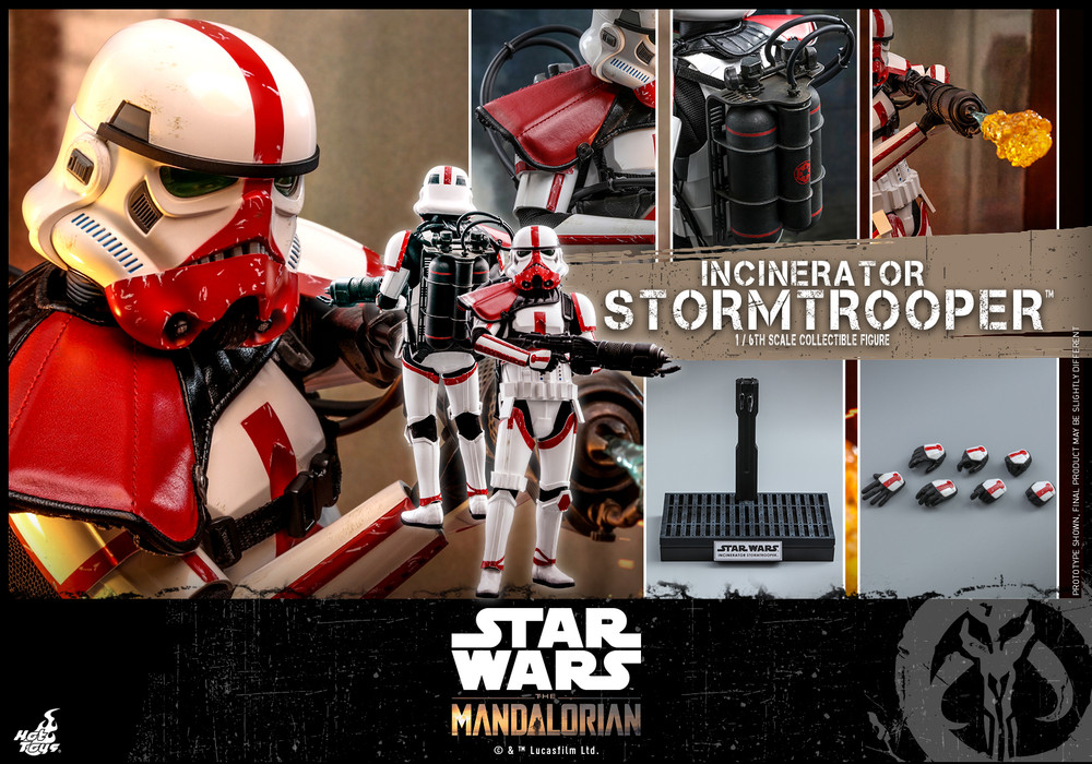 Incinerator Stormtrooper Hot Toys 
