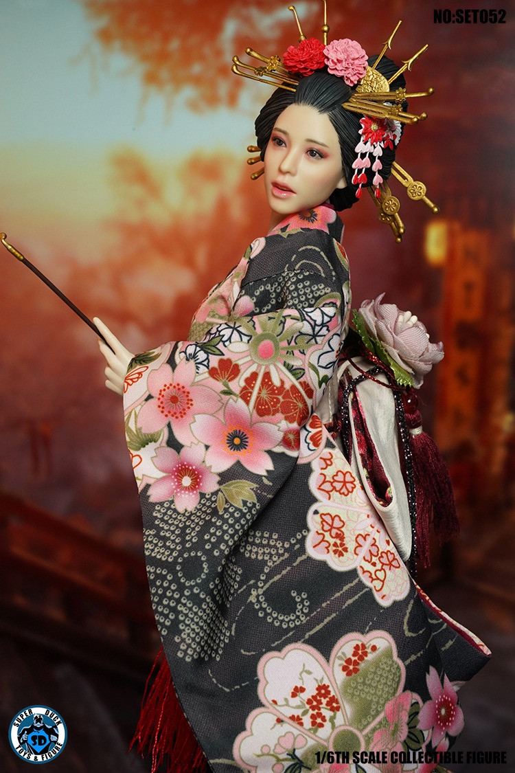 SUPER DUCK SET052 Oiran Head + Kimono Costume