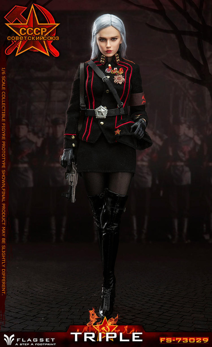 Flagset Red Alert Soviet female officer Katyusha fs-73029